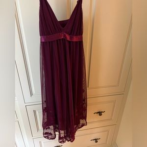 Vintage Betsey Johnson Babydoll Fuchsia Dress